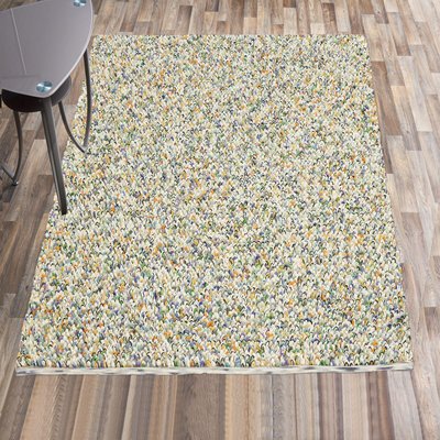 Tapis salon et chambre tissé en laine motif faux uni MARBLE A UN AMOUR DE TAPIS