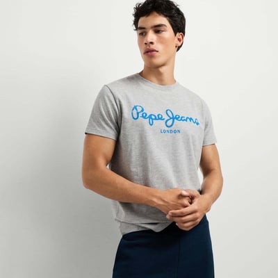 T-Shirt Coupe Slim Avec Logo PEPE JEANS