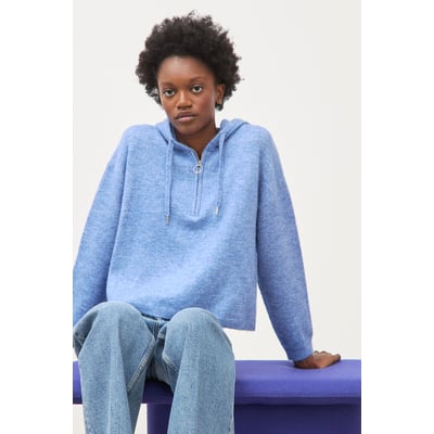 Pull à capuche zippé BONOBO