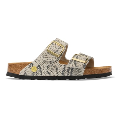 Mules doubles brides en cuir suédé Arizona Rivet BIRKENSTOCK