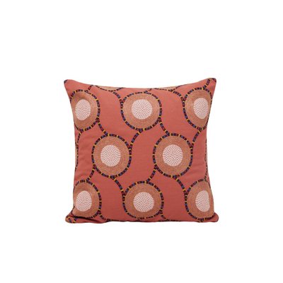 Housse de coussin en Motif ethnique brodé  IDRISSA MADURA