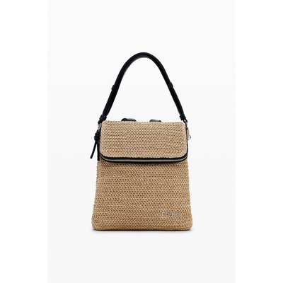 Petit sac à dos en raphia DESIGUAL