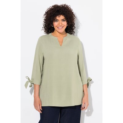 Blouse manches 3/4 avec rubans, coupe évasée ULLA POPKEN
