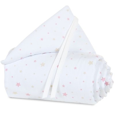 Tour de lit piqué pour berceaux Cododo  Original étoiles BABYBAY