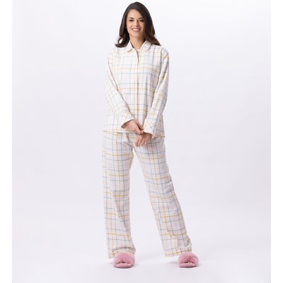 Pyjama boutonné en coton recyclé FELICITA 806 LE CHAT