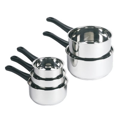 Série de 5 casseroles 12 - 20 cm inox TREND UP