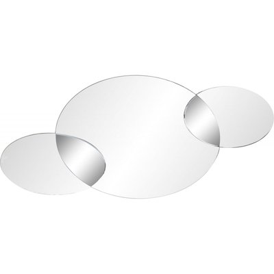 Miroir en verre cercles Moderno RECOLLECTION