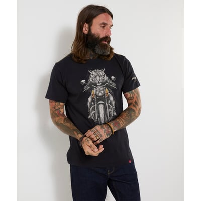 T-Shirt Tigre Motard JOE BROWNS