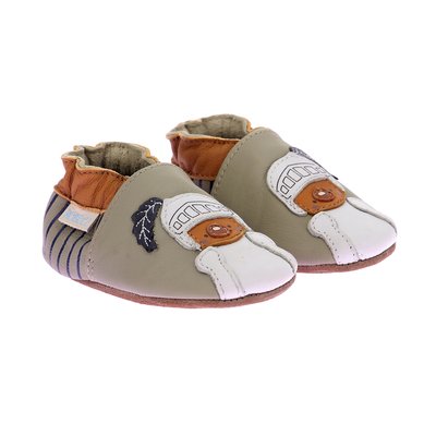 Chaussons Cuir HELMET BEAR ROBEEZ