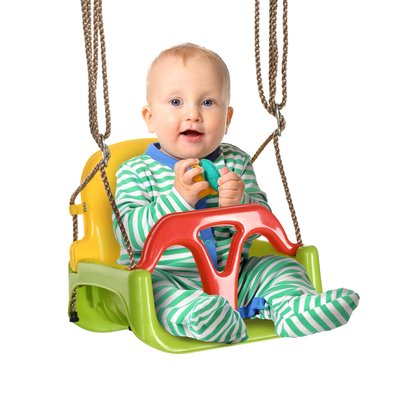 Balançoire siège 3 en 1 évolutif réglable enfant OUTSUNNY