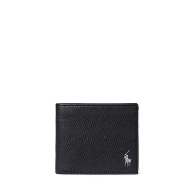 Portefeuille en cuir Saffiano POLO RALPH LAUREN