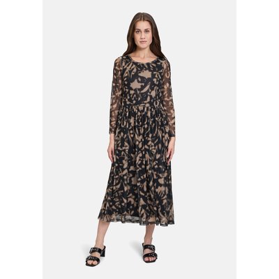 Robe maxi longueur à imprimé à fleurs VERA MONT