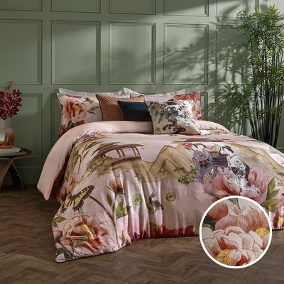 Geisha 100% Cotton Sateen Duvet Cover and Pillowcase Set PAOLETTI
