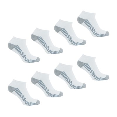 LOT DE 8 PAIRES DE CHAUSSETTES BASSES WILSON WILSON