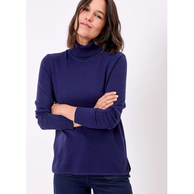 Pull maille col roulé uni BHOLA LA FIANCÉE