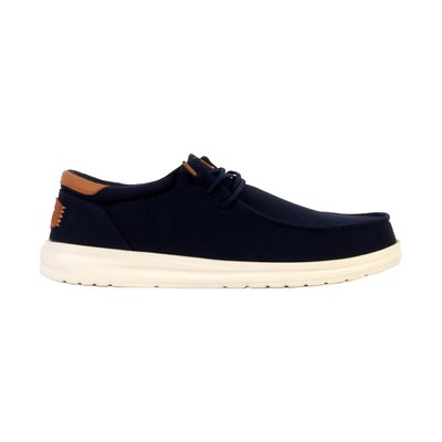 Mocassin Cuir Paul Canvas HEY
