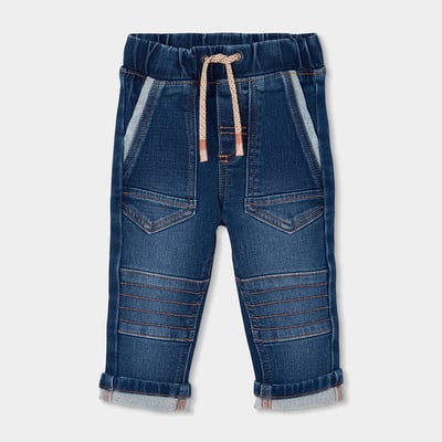Pantalon garçon denim avec cordon BOBOLI