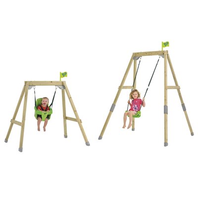 Portique balançoire 2 en 1 évolutif FOREST ACORN TP TOYS