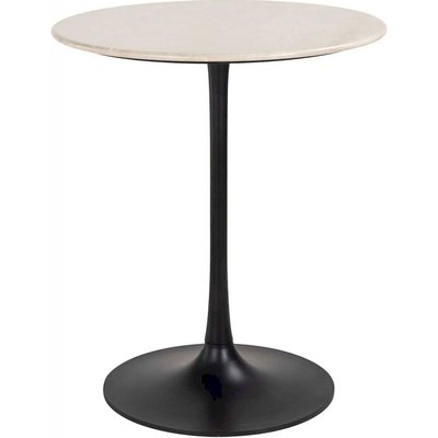Table bistro ronde élégante en RECOLLECTION