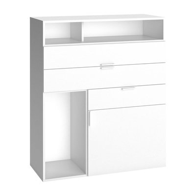 Buffet design 3 tiroirs et 1 porte L99,5 cm - 4YOU CALICOSY