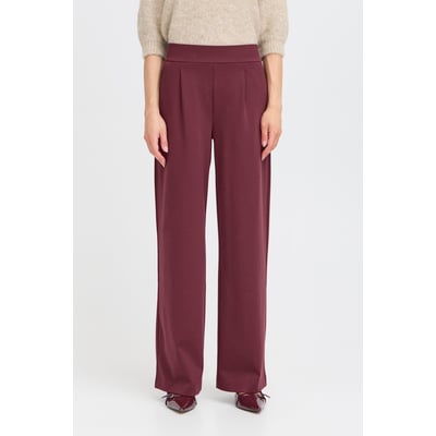 Pantalon coupe droite, jambes larges, taille haute B.YOUNG