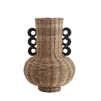 Vase rotin décoratif MADAM STOLTZ