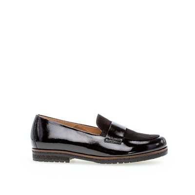 Mocassins en cuir à talon plat GABOR