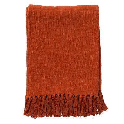 Plaid June - Orange, 140x180 cm DUTCH DECOR