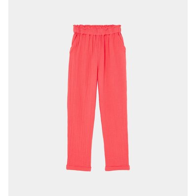Pantalon Droit Adijon En Gaze De Coton Bio CADET ROUSSELLE