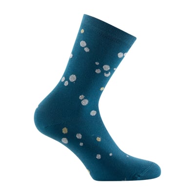 Socquettes femme All over Pois Coton majoritaire KINDY