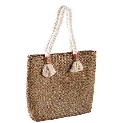 Sac à main  jonc naturel et corde AUBRY GASPARD