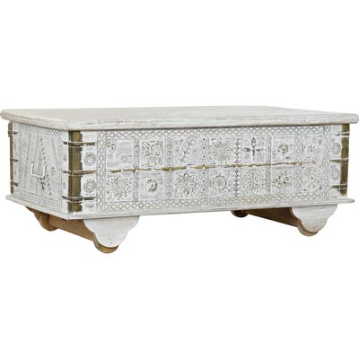 Table basse en bois sculpté, Indio RECOLLECTION