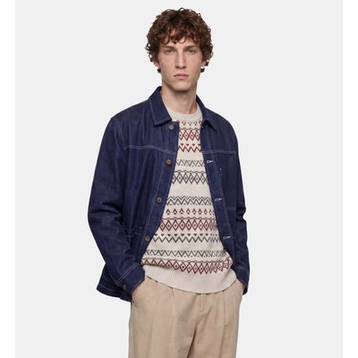 Surchemise surnim en denim coton GALERIES LAFAYETTE