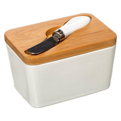 Beurrier céramique avec couteau SERAMIK 5FIVE SIMPLY SMART