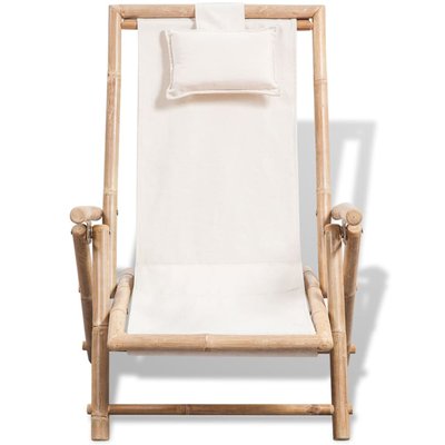 Chaise d'extérieur en bambou HOME MAISON