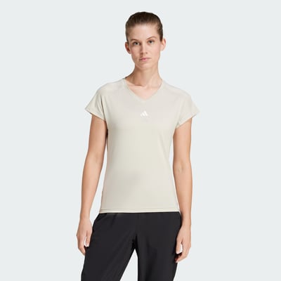 T-Shirt Col En V Logo Minimaliste Aeroready Train Essentials adidas Performance