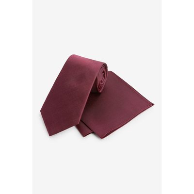 Cravate et pochette, ensemble NEXT