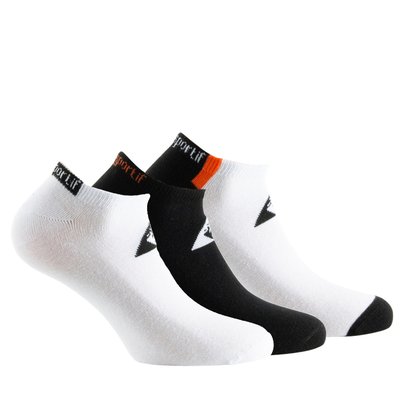 Lot de 3 paires invisibles enfant semelle jersey en coton KINDY