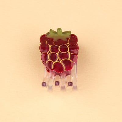 Mini pince à cheveux Framboise COUCOU SUZETTE
