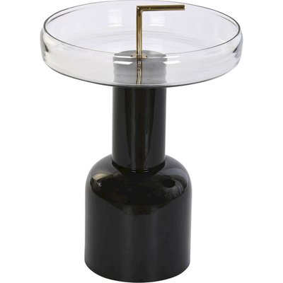 Table d'appoint verre et fer, Moderno RECOLLECTION