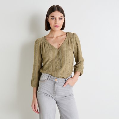 T-shirt col V GRAIN DE MALICE
