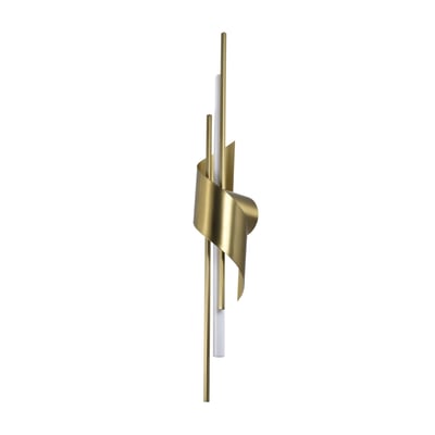 Applique LED dorée longiligne - ZÉNAÏA KOSILUM