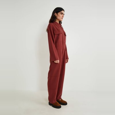Combinaison longue rouge shop
