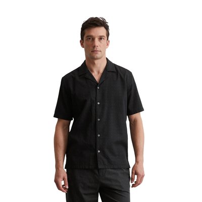 Chemise à manches courtes regular en pur coton bio MARC O'POLO