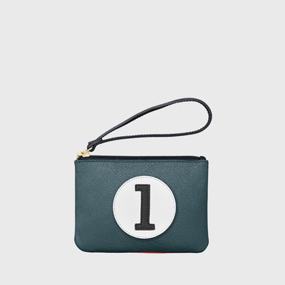 E2R Pochette voyage bandoulière cuir noir recyclé OH MY BAG