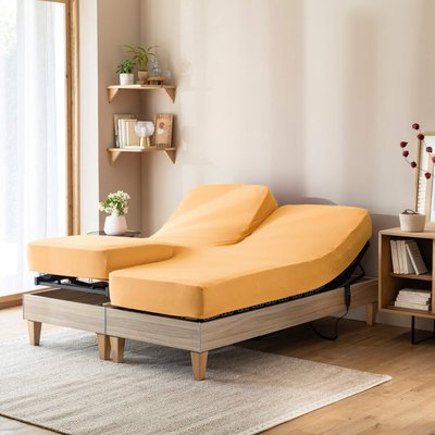 Drap housse jersey TPR pour sommier articulé TERRE DE NUIT