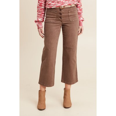 Pantalon large ceinturé 7/8ème BREAL