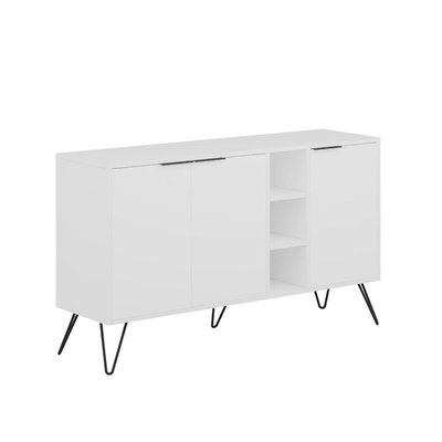 Buffet 3 niches et 3 portes L142 cm - Clara CALICOSY