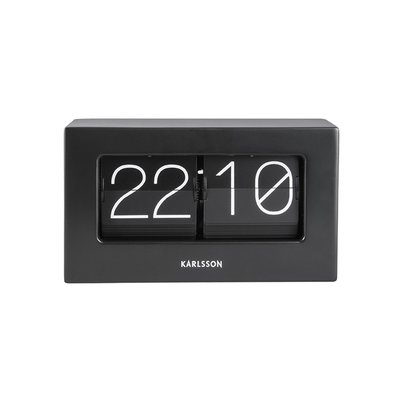 Horloge De Table Acier BOXED FLIP KARLSSON