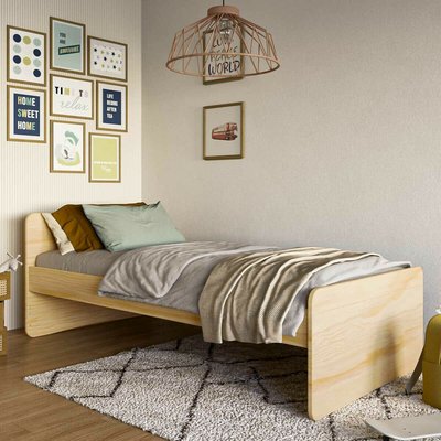 Lit enfant Bois massif  LILOW AKITEN RETAIL
